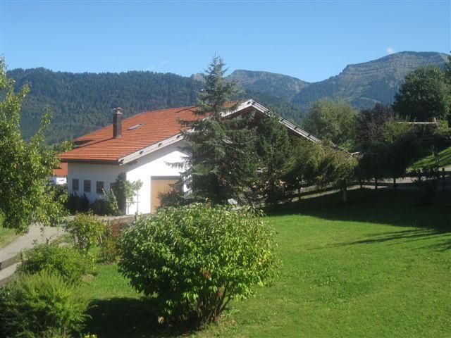 Aussicht vom Balkon