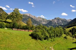 Wanderwege und Ausblick vom Haus