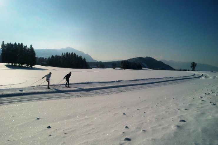 Alpenblickloipe in Moosbach