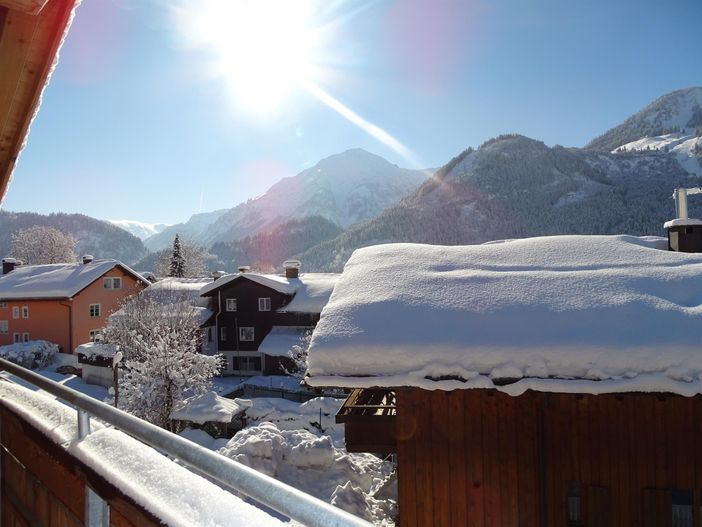 Bergblick vom Balkon