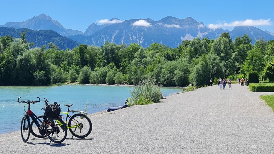 Radwege soweit das Auge reicht!