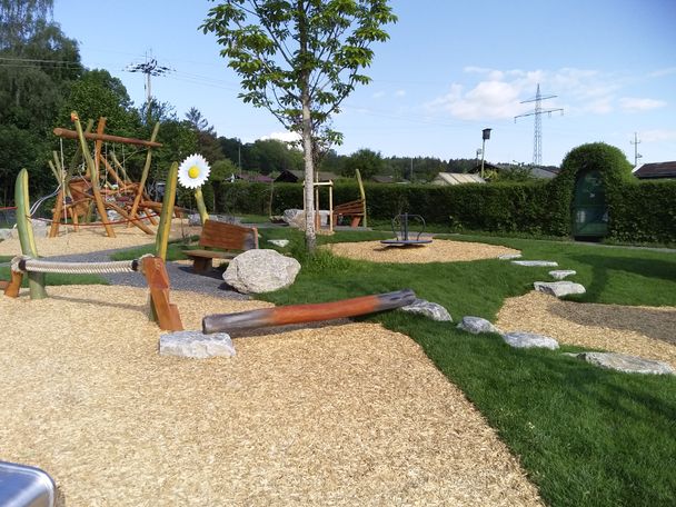 Klettergerüst Biotopspielplatz