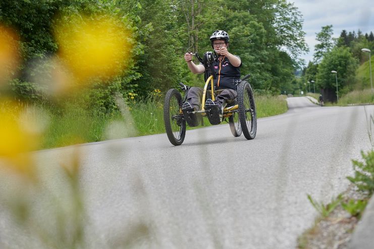 Barrierefrei Route - Handbikefahrer