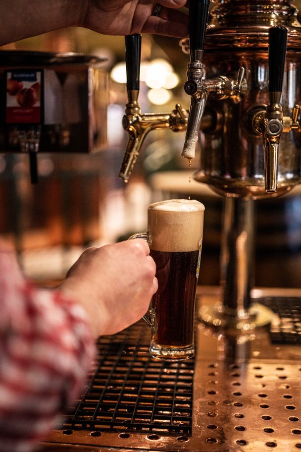 Genussmomente in der Dampfbierbrauerei