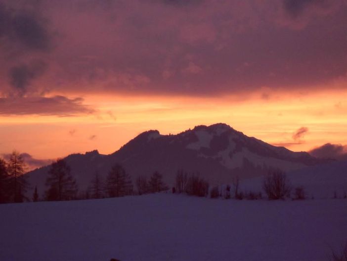 Mittag im Winter