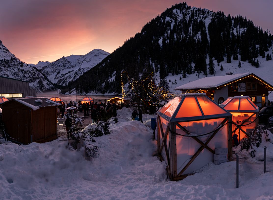 Christkindlmarkt am Vilsalpsee_01 © Hans-Peter Zitt