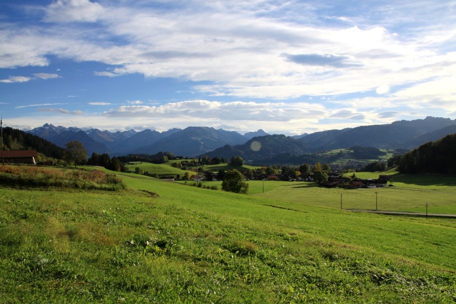 Hinang mit Allgäuer Alpen