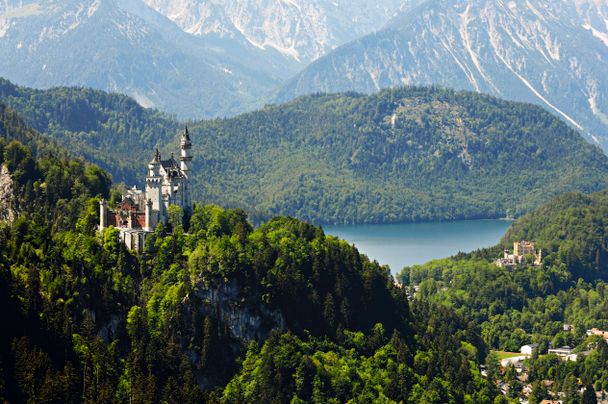 Neuschwanstein und Hohenschwangau in Füssen