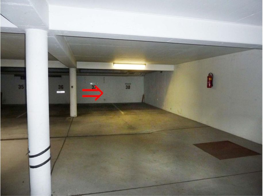 Tiefgarage im Haus