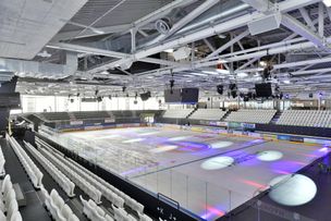 energie schwaben arena - Eisstadion Kaufbeuren von innen