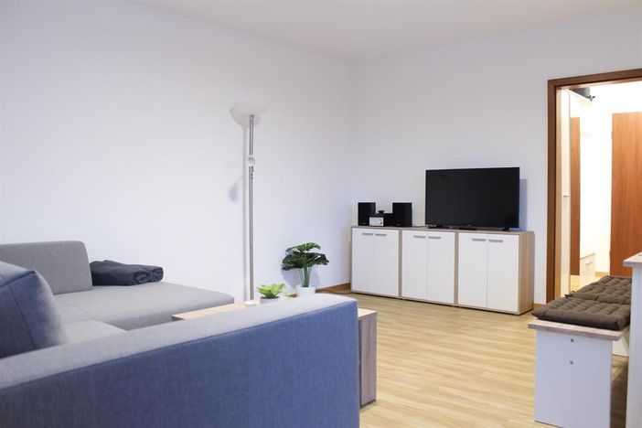 Seelesgraben - Wohnzimmer mit Schlafcouch