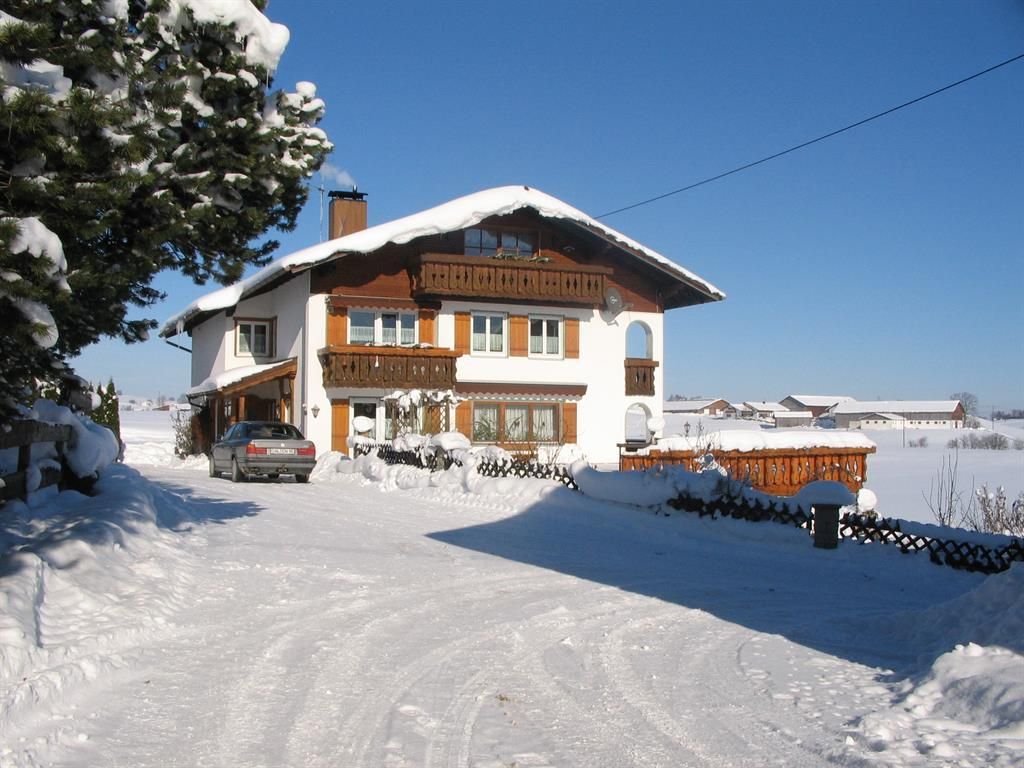 Winter Haus im Januar