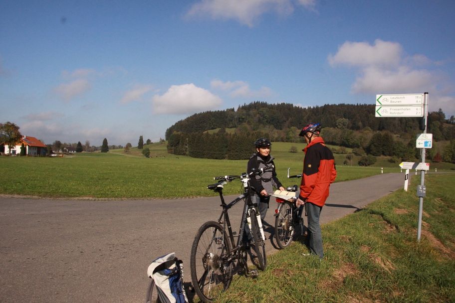 Radeln im Allgäu