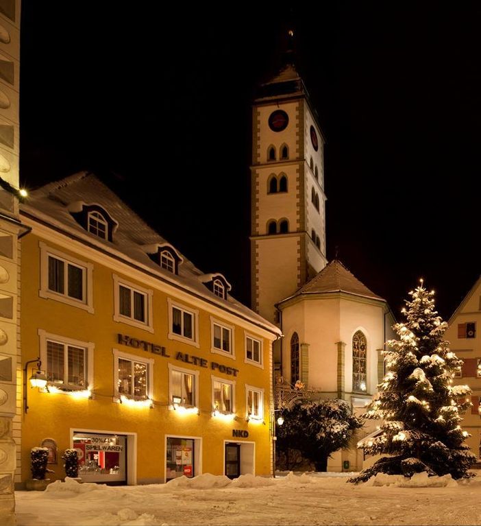 weihnachtliche Alte Post