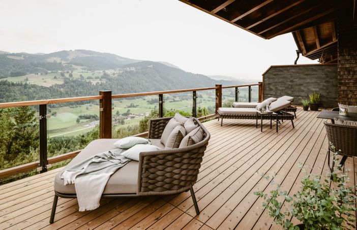 Terrasse von Suite