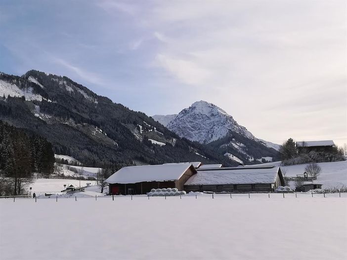 Das Rubihorn (vorgelagert unser Stall)