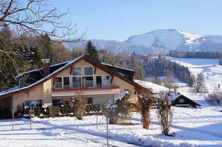 Ferienhaus mit Blick auf den Hochgrat