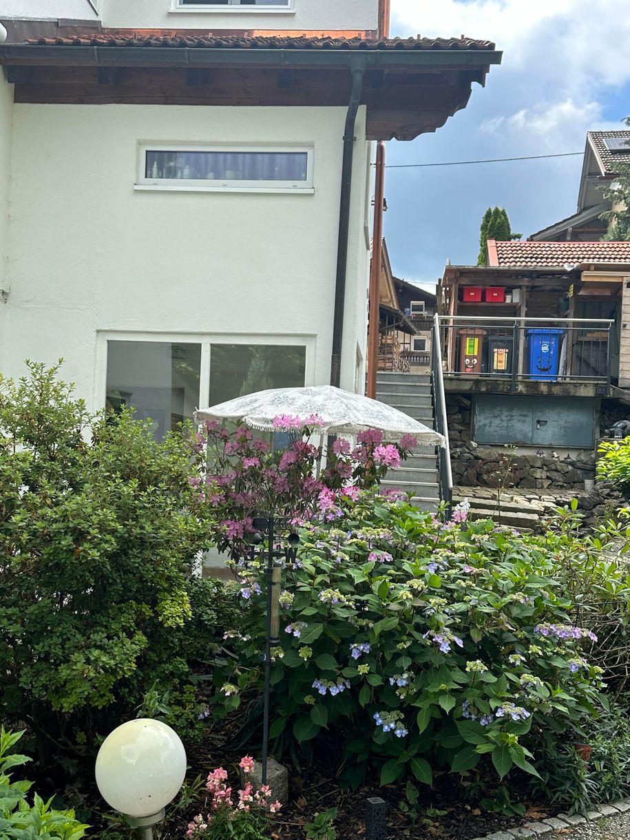 Treppenabgang zur Ferienwohnung