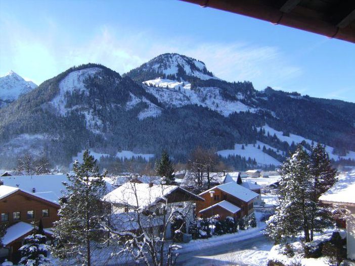 Blick vom Balkon