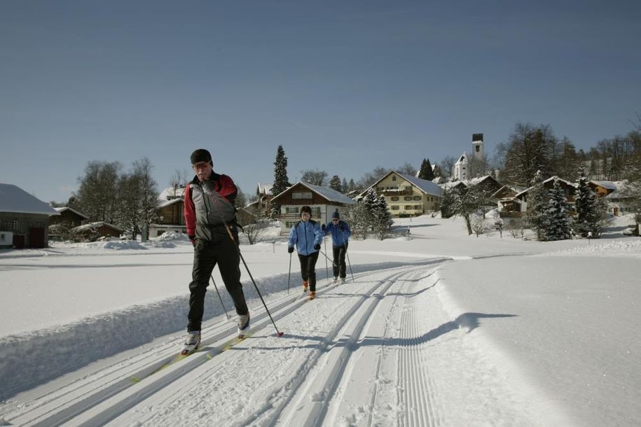 Langlauf in Oy-Mittelberg