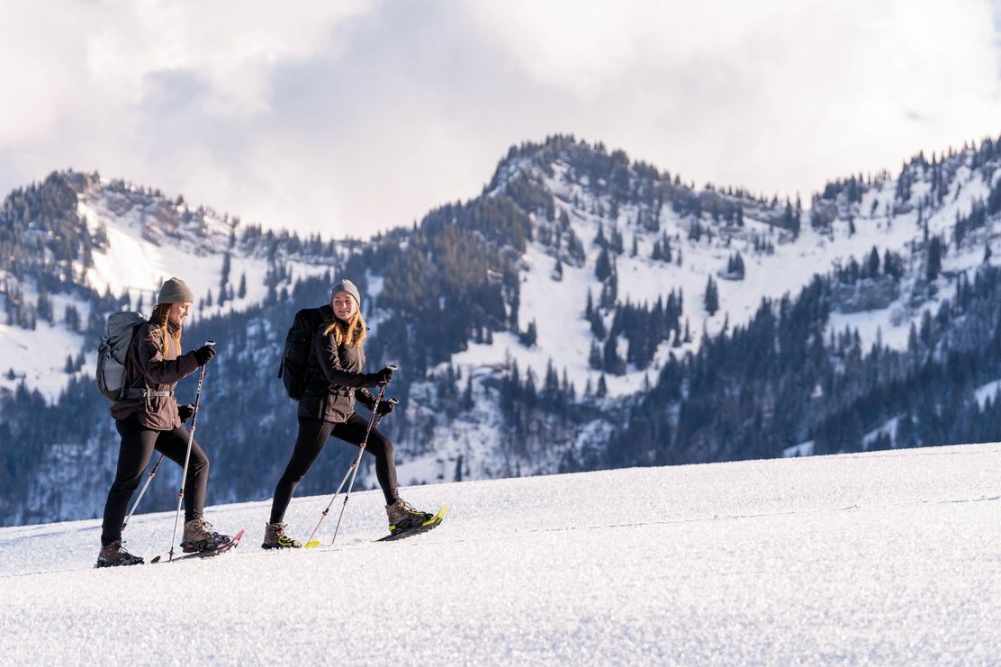 Auf Schneeschuhen durchs Imberggebiet
