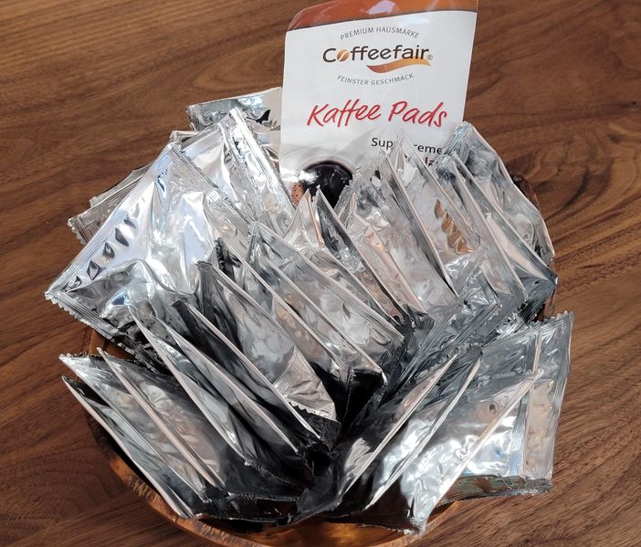 Kaffee Pads von Coffeefair