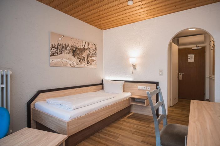 Einzelzimmer Trail-Hotel Oberstaufen