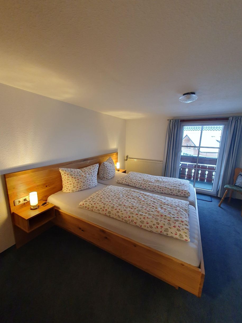 Schlafzimmer Ferienwohnung Dorfbach