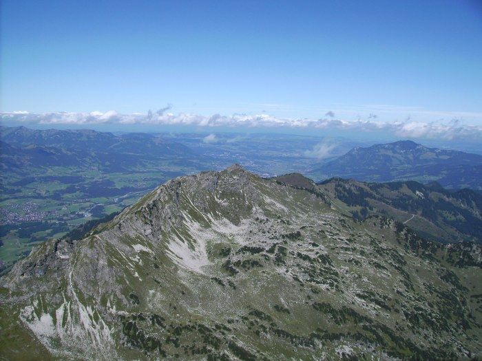 Blick vom Nebelhorn