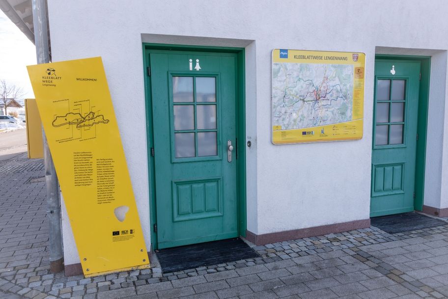 Übersichtskarte aller Lengenwanger Kleeblattwege.