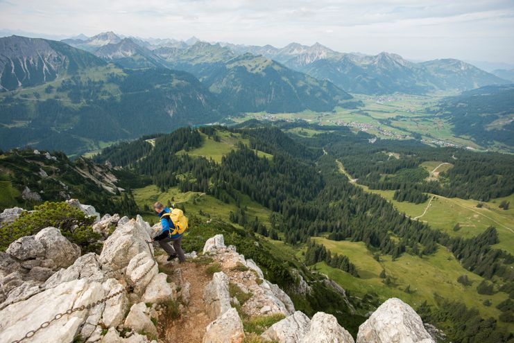 Blick ins Tannheimer Tal