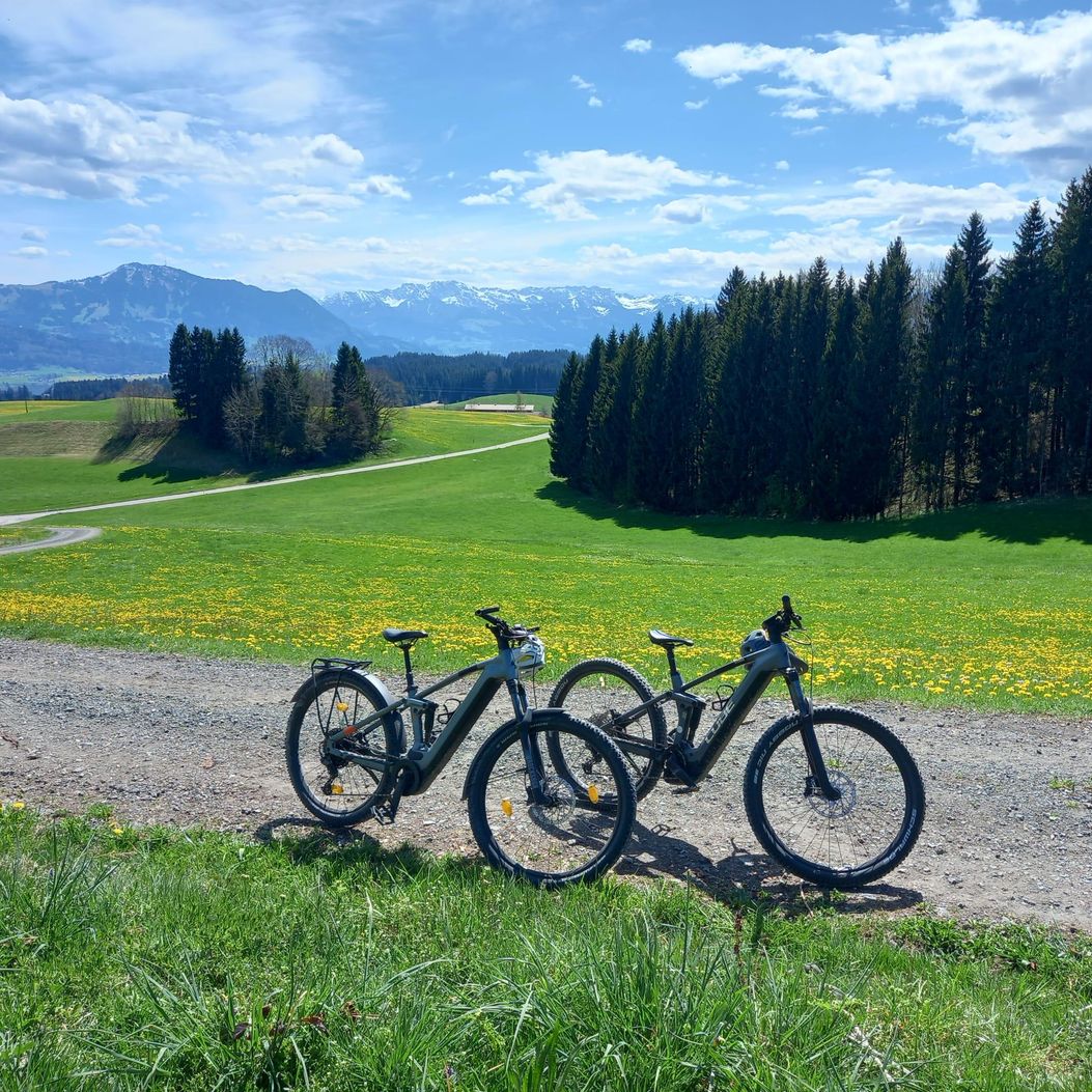 Mit dem Rad unterwegs