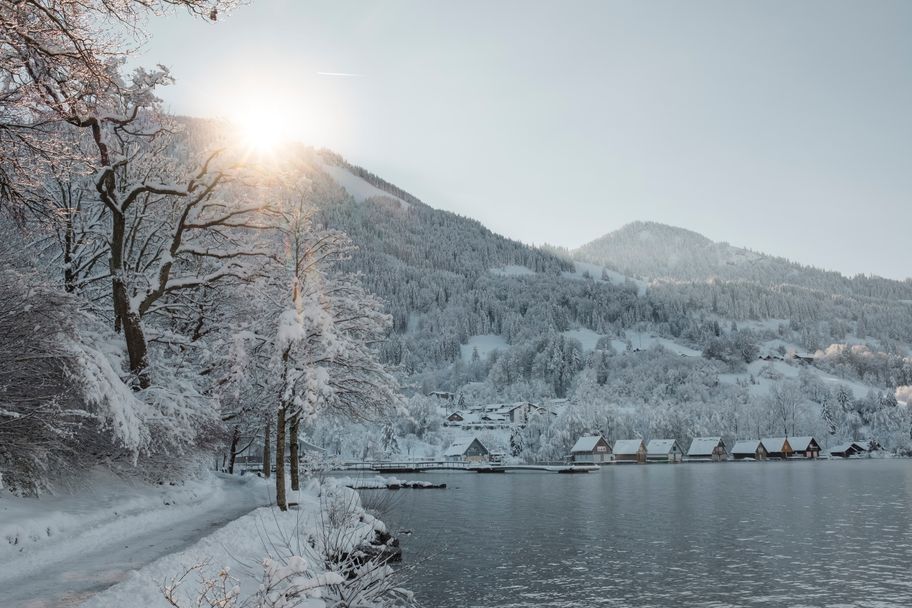Promenade am Großen Alpsee in Immenstadt