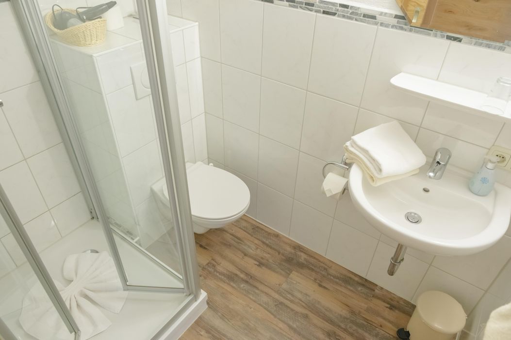 Badezimmer - Fewo Schwalbennest