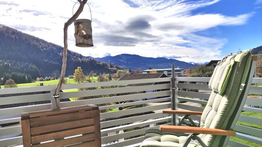 Balkon in Richtung Süden