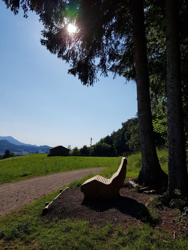 Entspannen auf der Wellnessbank