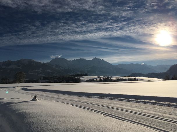 Goldbach-Loipe in Bolsterlang im Allgäu