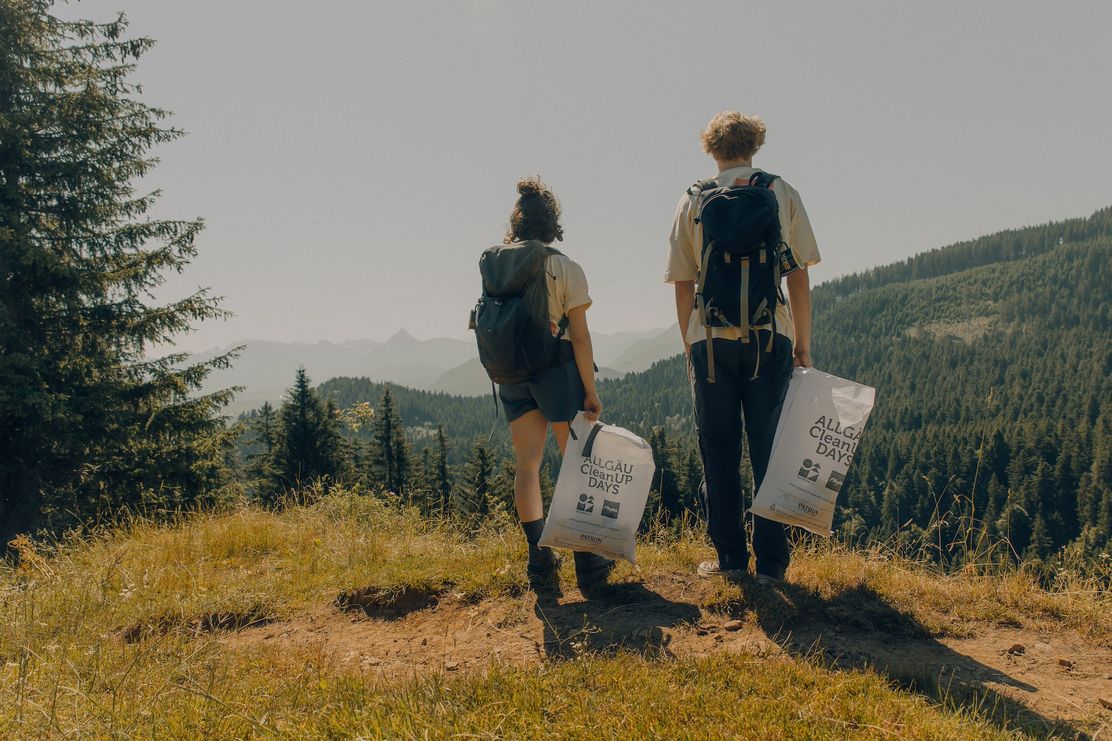 Allgäu CleanUP Days mit Aussicht