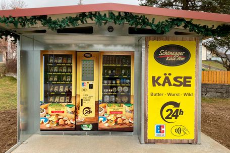 Käseautomat Marktoberdorf Schönegger Käse-Alm