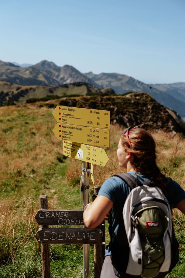 Ödenalpe - Edenalpe Wanderweg
