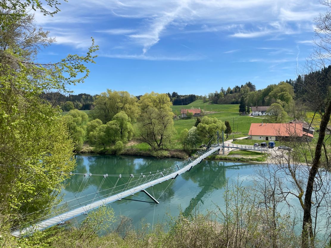 Auf der Illerbrücke