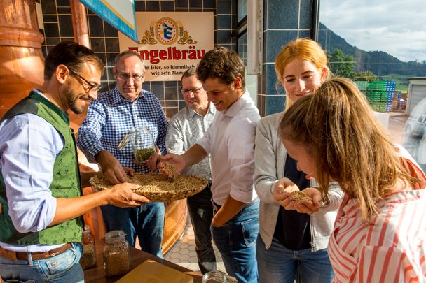 Besichtigung der Braustatt der himmlischen Biere