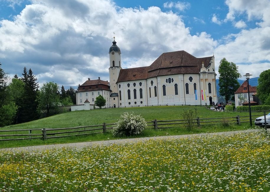 Wieskirche die  berühmteste Rokokokirche