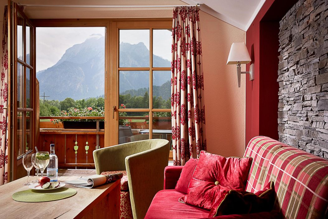 Zimmer mit Bergblick