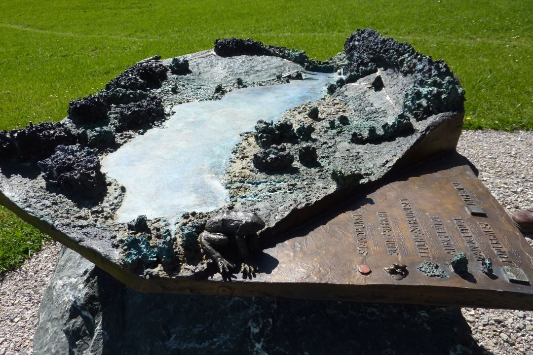 Moorerlebnis Mosaikreich, Oy-Mittelberg – Landschaftsmodell am Schwarzenberger Weiher