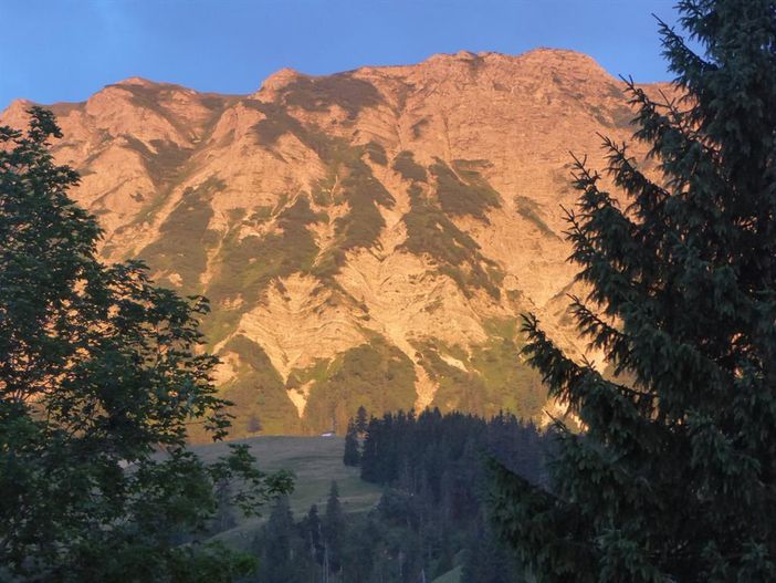 Blick auf Kühgrund im Sommer