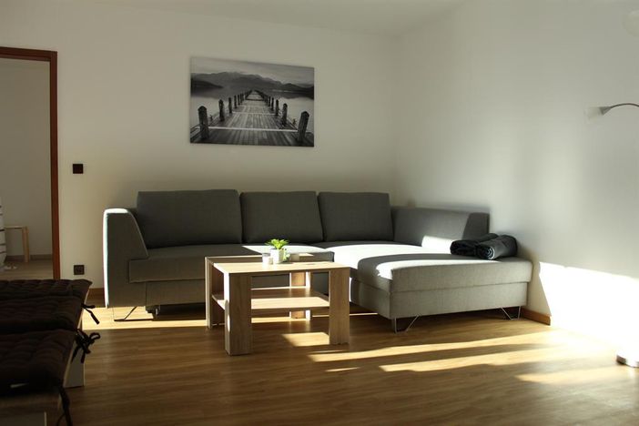 Seelesgraben - Wohnzimmer mit Schlafcouch