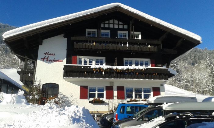 Hausansicht Winter