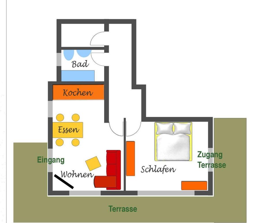 Grundriss FeWo
