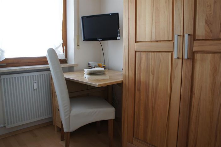 Arbeitsplatz im Schlafzimmer